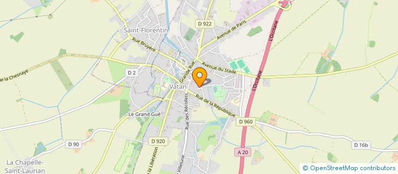 localisation de l'entreprise RISCH BRUNO ET NOEL à VATAN
