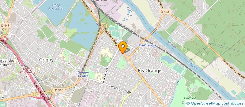 localisation de l'entreprise RISCOIFF à RIS-ORANGIS