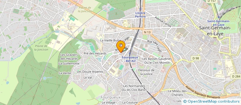 localisation de l'entreprise RISDO RH CONSEIL  SAINT-GERMAIN-EN-LAYE