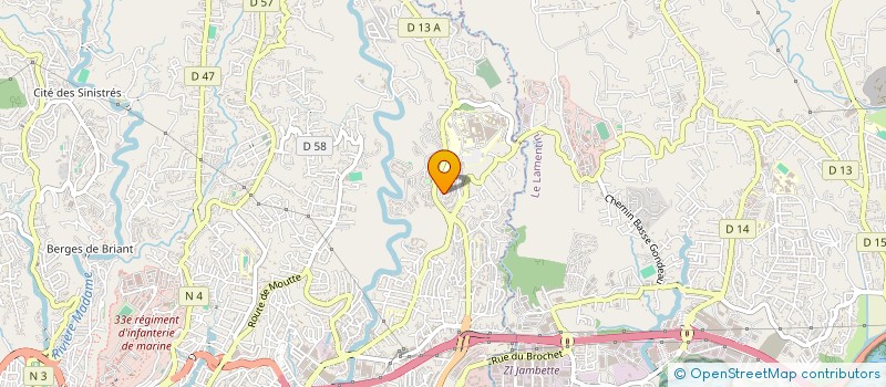 localisation de l'entreprise RISE  FORT-DE-FRANCE