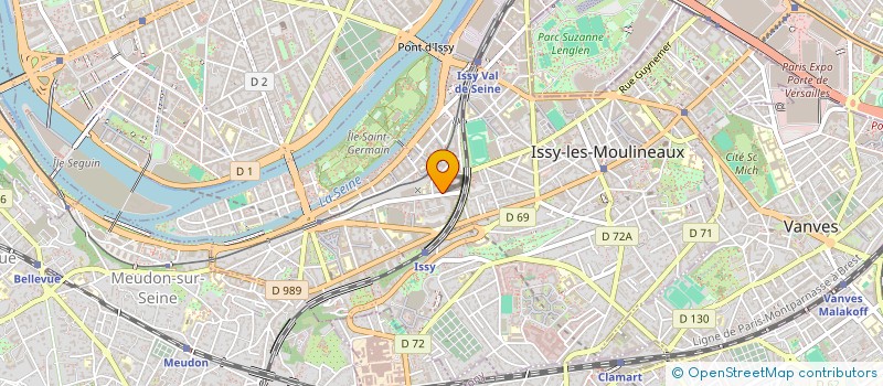 localisation de l'entreprise RISE à ISSY-LES-MOULINEAUX