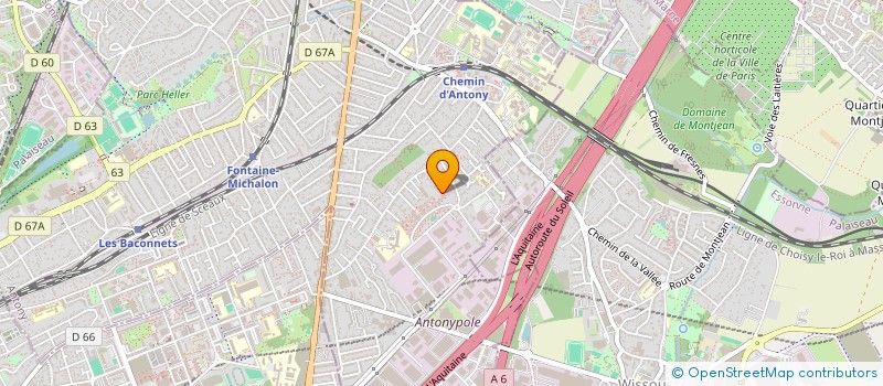 localisation de l'entreprise RISE CONSULTING à ANTONY