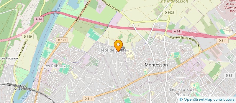 localisation de l'entreprise RISE INTERNATIONAL SCHOOL OF PARIS  CHATOU