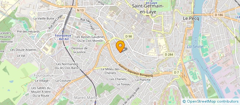 localisation de l'entreprise RISE REVOLUTION  SAINT-GERMAIN-EN-LAYE