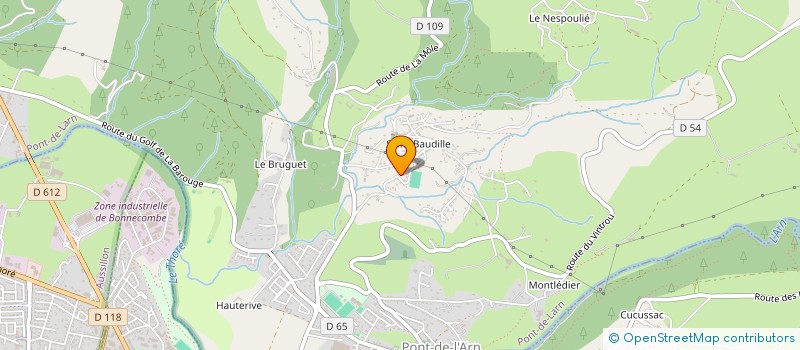 localisation de l'entreprise RISE&SHINE PRODUCTION  AUSSILLON