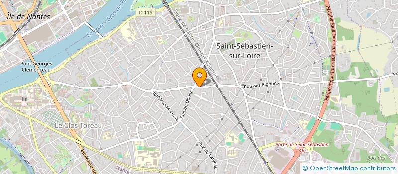 localisation de l'entreprise RISERVA à SAINT-SEBASTIEN-SUR-LOIRE