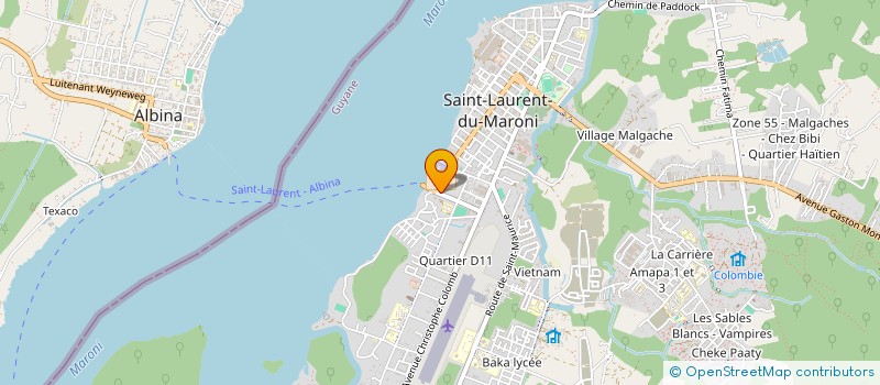localisation de l'entreprise RISHAN à SAINT-LAURENT-DU-MARONI
