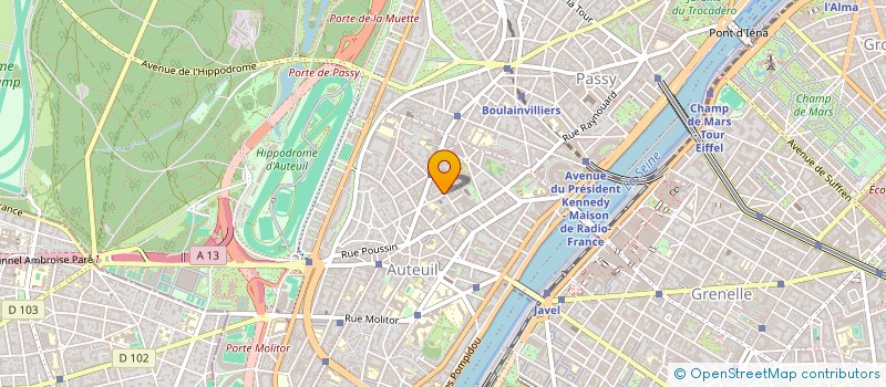 localisation de l'entreprise RISHANTH  PARIS