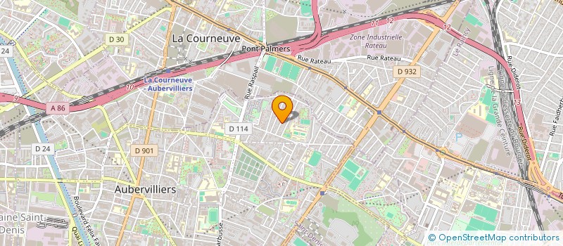 localisation de l'entreprise RISHENG à AUBERVILLIERS