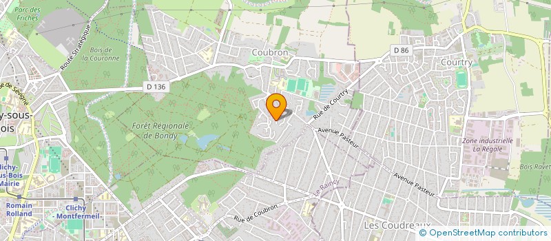 localisation de l'entreprise RISING STAR PRODUCTION  COUBRON