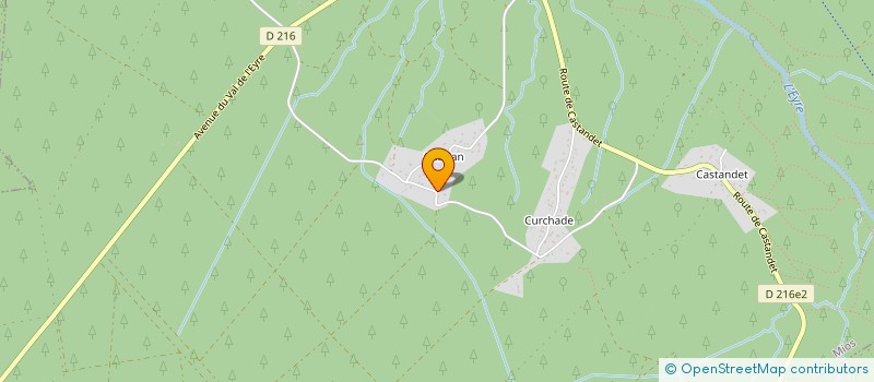 localisation de l'entreprise RISING STARR DANCE  MIOS