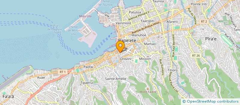 localisation de l'entreprise RISK  PAPEETE