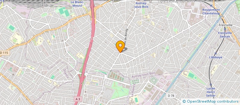 localisation de l'entreprise RISK ALLIANCE SECURITY à AULNAY-SOUS-BOIS