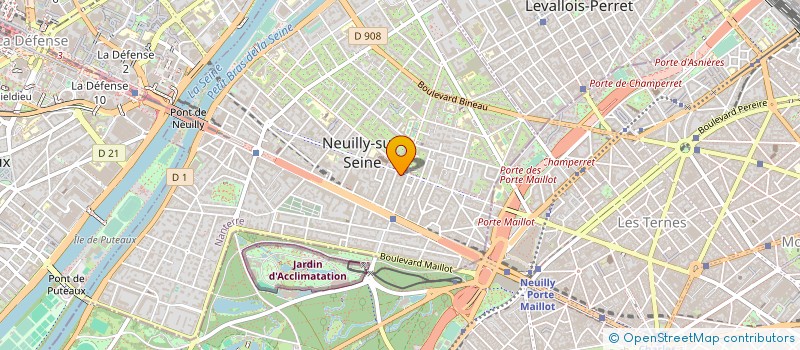 localisation de l'entreprise RISK ONE à NEUILLY-SUR-SEINE