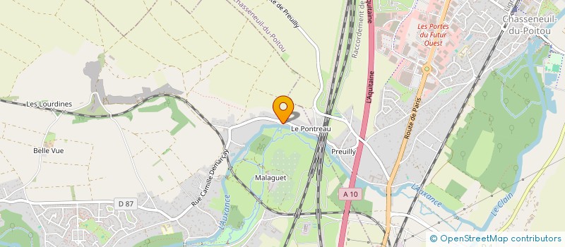 localisation de l'entreprise RISK PROTECT CONSULTING à MIGNE-AUXANCES