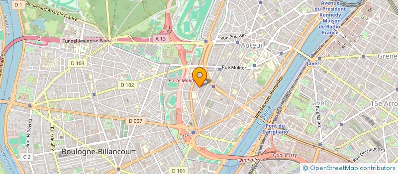 localisation de l'entreprise RISK SUMMIT à BOULOGNE-BILLANCOURT