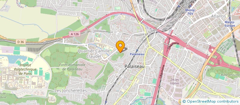 localisation de l'entreprise RISK WISE à PALAISEAU