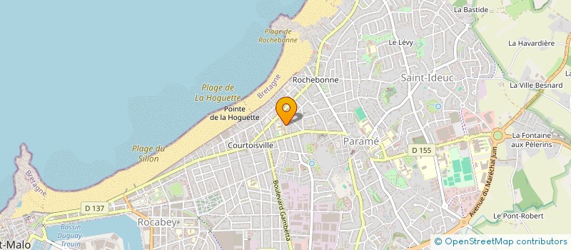localisation de l'entreprise RISKANTICIP CONSEIL  SAINT-MALO