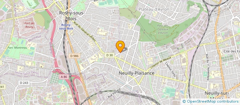 localisation de l'entreprise RISKNTIC à NEUILLY-PLAISANCE