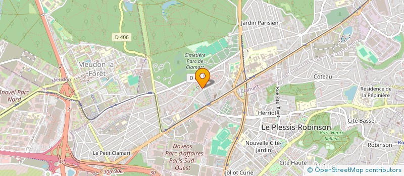 localisation de l'entreprise RISKPROTECT à CLAMART