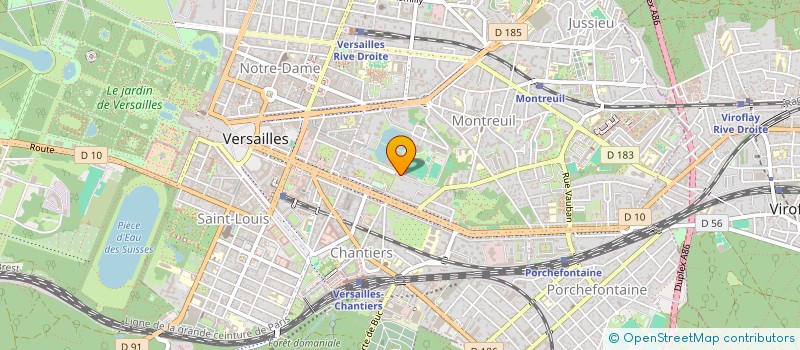 localisation de l'entreprise RISKS & PLACEMENT SOLUTIONS à VERSAILLES