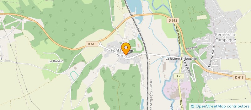 localisation de l'entreprise RISLE IMPACT  NASSANDRES SUR RISLE