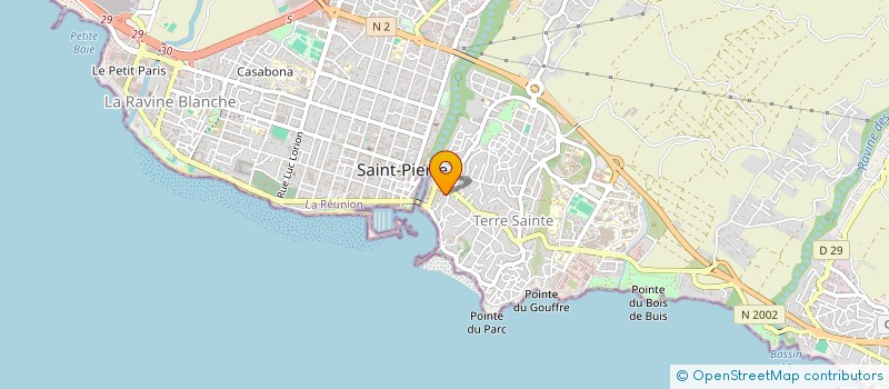 localisation de l'entreprise RISOFE à SAINT-PIERRE