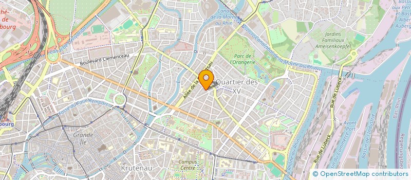 localisation de l'entreprise RISOLVE à STRASBOURG