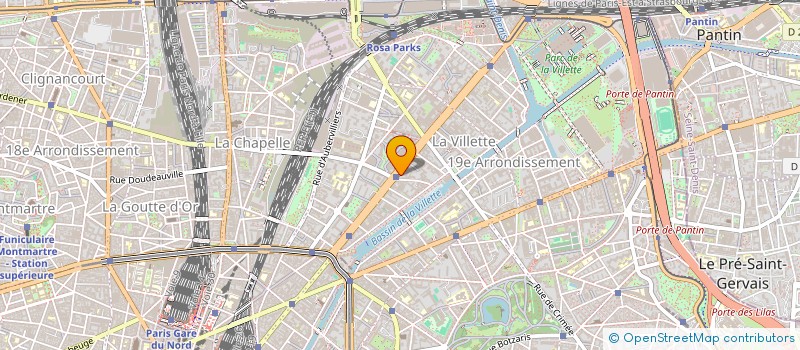 localisation de l'entreprise RISOTTO PRODUCTION  PARIS