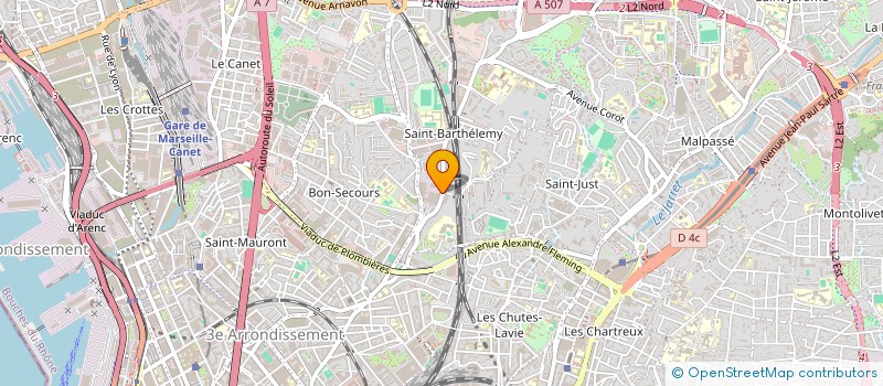 localisation de l'entreprise RISOYAMA à MARSEILLE