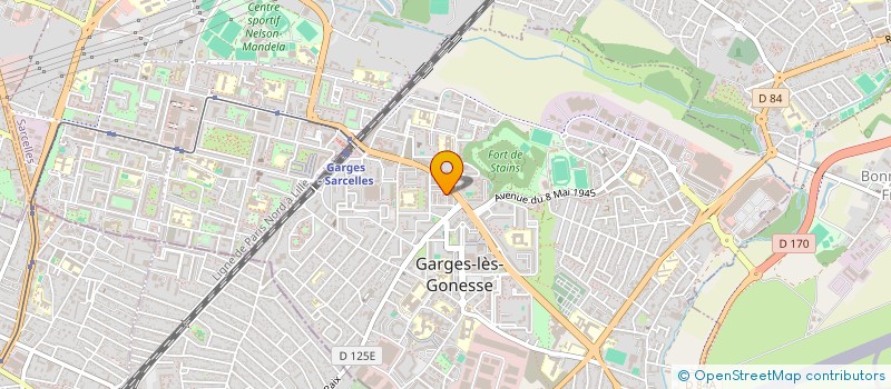 localisation de l'entreprise RISPA  GARGES-LES-GONESSE