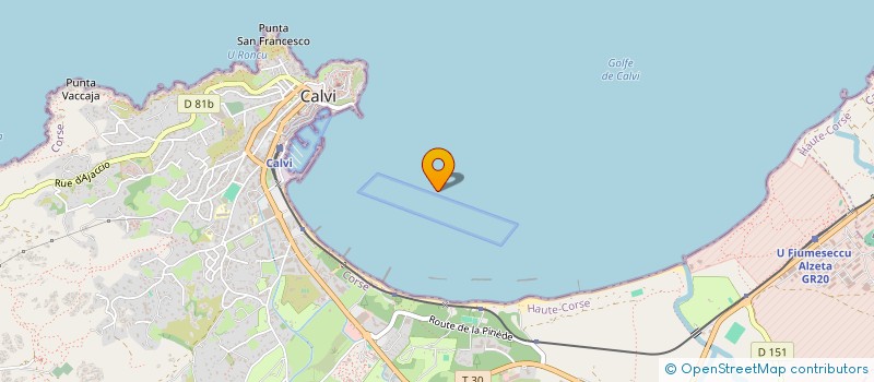 localisation de l'entreprise RISPETTU à CALVI
