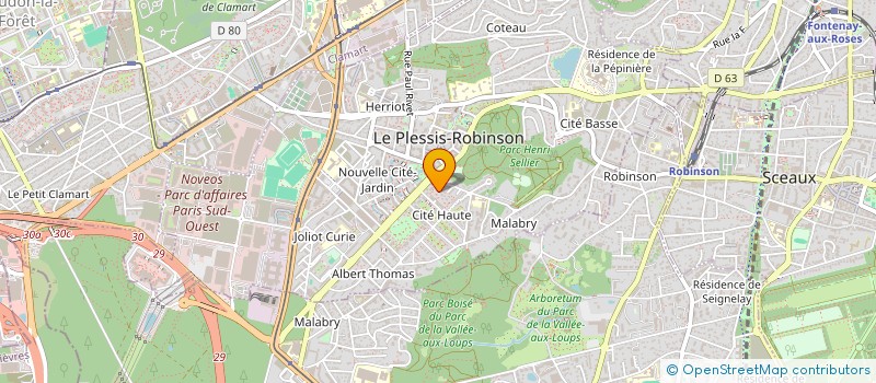localisation de l'entreprise RISQALIA à LE PLESSIS-ROBINSON