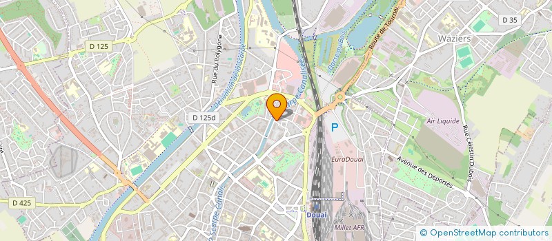 localisation de l'entreprise RISQUEAL à DOUAI