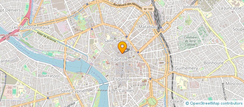 localisation de l'entreprise RISQUES & OPPORTUNITES  TOULOUSE