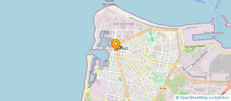 localisation de l'entreprise RISS VOYAGES LE PORT  LE PORT