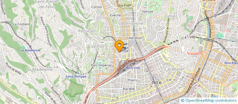 localisation de l'entreprise RISSAHE  NICE