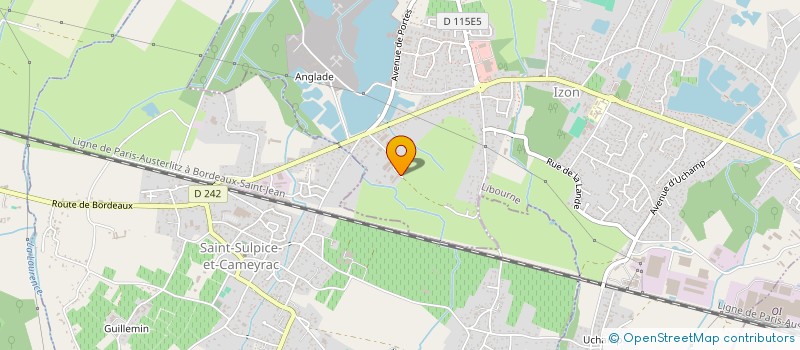 localisation de l'entreprise RISSAND à IZON