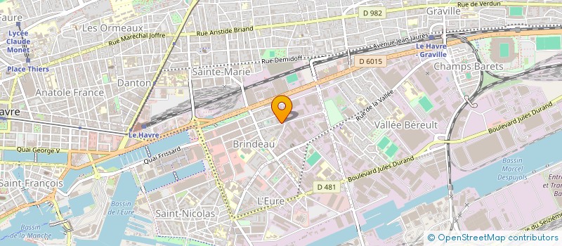 localisation de l'entreprise RISSAX à LE HAVRE