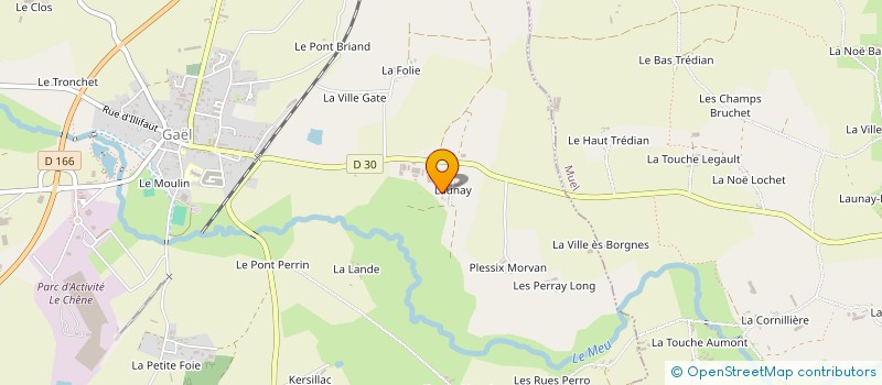 localisation de l'entreprise RISSEL à GAEL