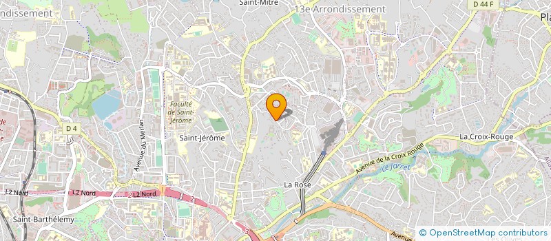 localisation de l'entreprise RISSO CAMMELLINI à MARSEILLE