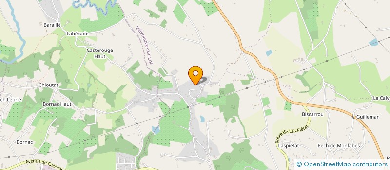 localisation de l'entreprise RISSON  VILLENEUVE-SUR-LOT