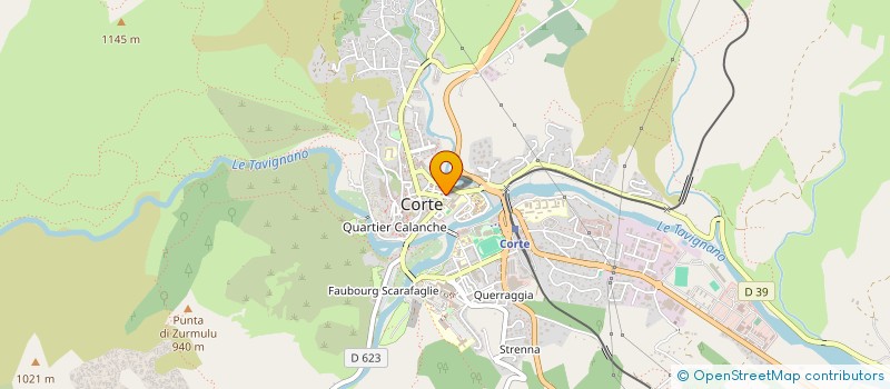 localisation de l'entreprise RIST MELAN à CORTE