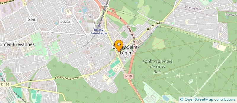 localisation de l'entreprise RISTIC- RENOVATION à BOISSY-SAINT-LEGER