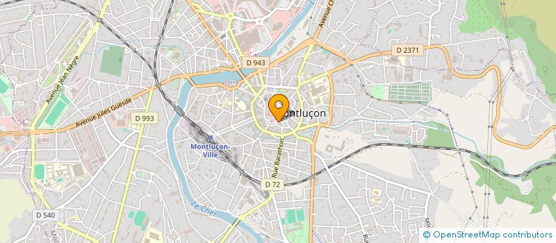 localisation de l'entreprise RISTORANTE EL PADRE à MONTLUCON