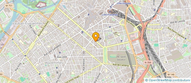 localisation de l'entreprise RISTORAZIONE à LILLE