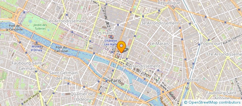 localisation de l'entreprise RISTOURON  PARIS