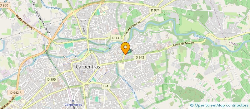 localisation de l'entreprise RISUENO MECATRONIQUE  CARPENTRAS