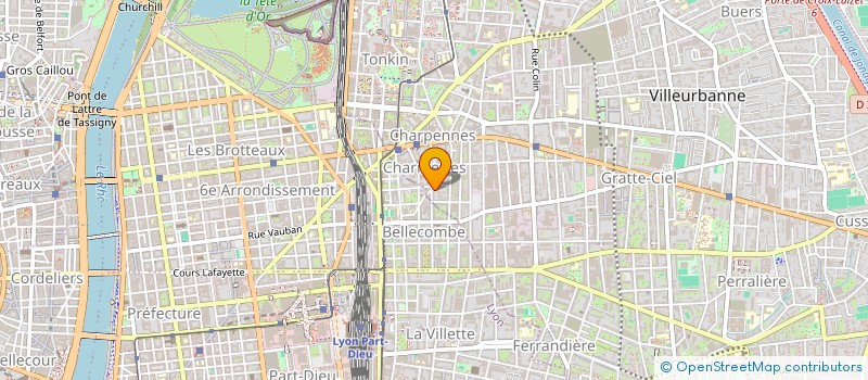 localisation de l'entreprise RIT INFINITY à VILLEURBANNE