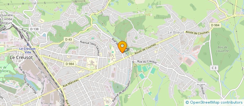 localisation de l'entreprise RIT K TRIBUTE TO RAGE AGAINST THE MACHINE  LE CREUSOT